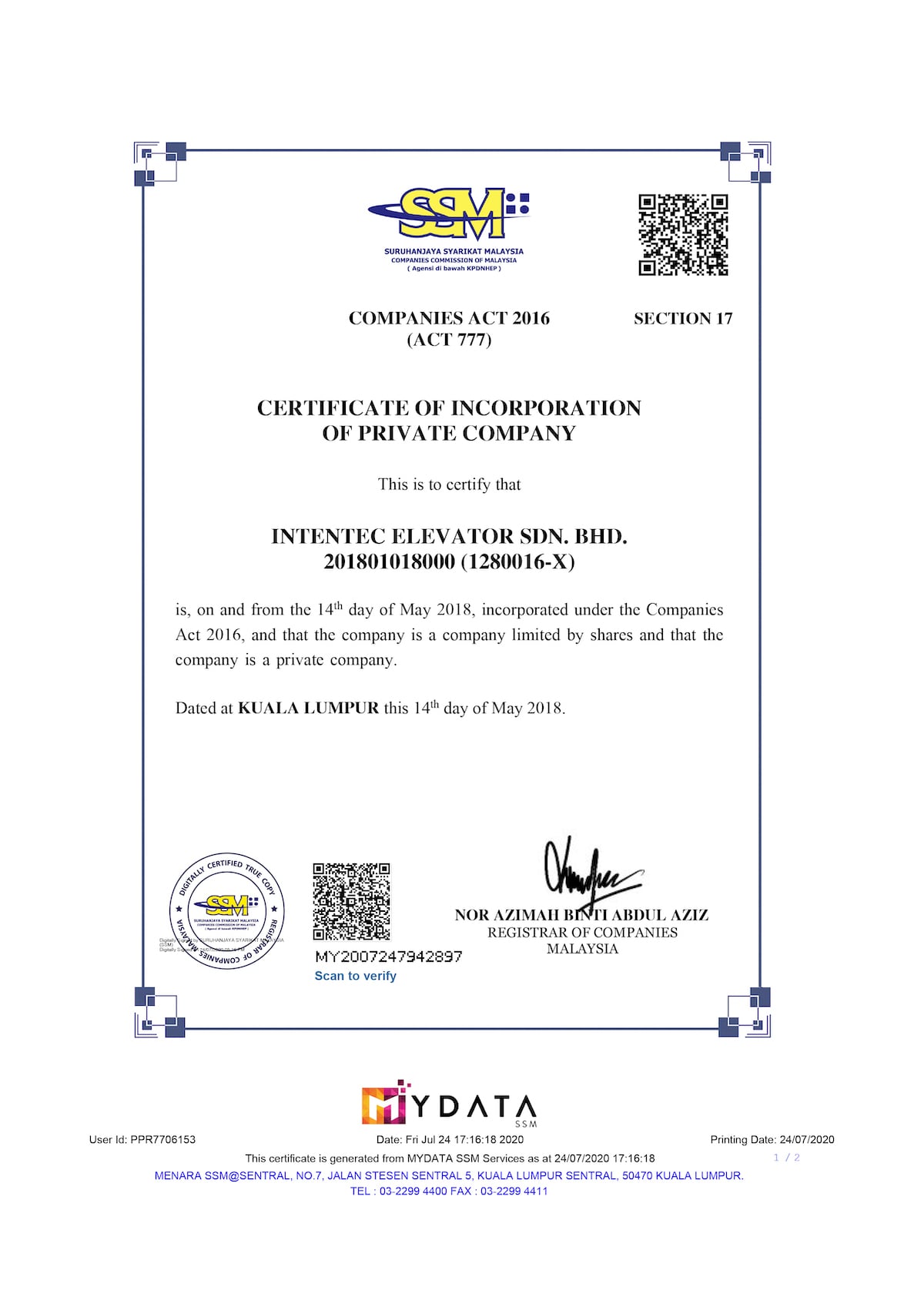 cert 1 min